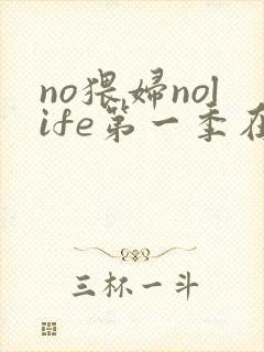 no猥妇nolife第一季在线观看