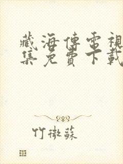 藏海传电视剧全集免费下载