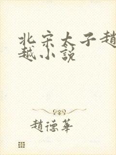 北宋太子赵谌穿越小说