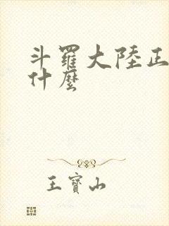 斗罗大陆正版叫什么
