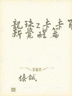 龙珠z卡卡罗特新觉醒篇