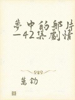 梦中的那片海1—42集剧情