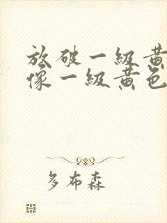 放破一级黄色录像一级黄色片