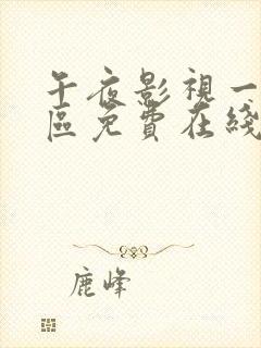 午夜影视一区二区免费在线观看