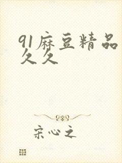 91麻豆精品久久久封面
