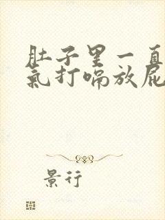 肚子里一直有胀气打嗝放屁