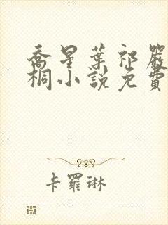 乔星叶祁严梁雨桐小说免费阅读封面