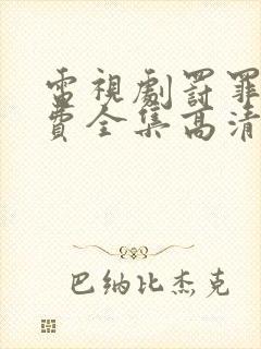 电视剧罚罪2免费全集高清