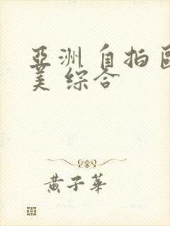 亚洲 自拍 欧美 综合