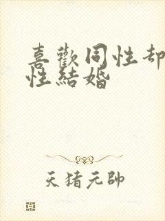 喜欢同性却跟异性结婚封面