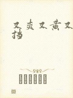 又爽又黄又无遮挡