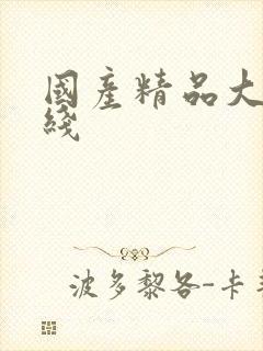 国产精品大奶在线