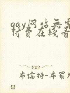 gay网站无需付费在线看视频