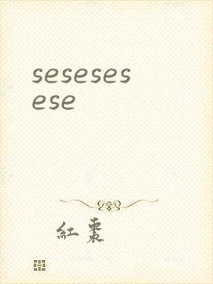sesesesese封面