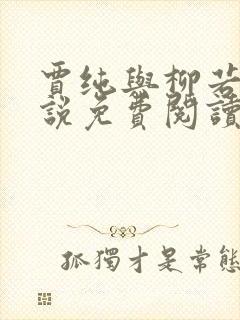 贾纯与柳若烟小说免费阅读