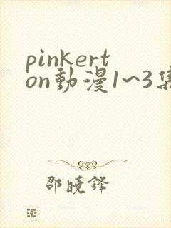 pinkerton动漫1~3集封面