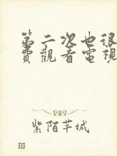 第二次也很美免费观看电视剧