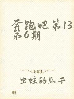 奔跑吧第13季第6期