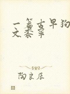 一篇古早狗血虐文黍宁