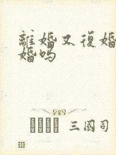 离婚又复婚算二婚吗封面