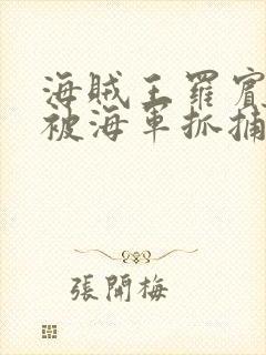 海贼王罗宾娜美被海军抓捕的漫画