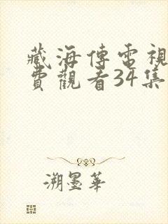 藏海传电视剧免费观看34集