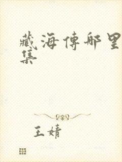 藏海传哪里有全集封面