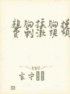 亲胸揉胸摸下免费刺激视频