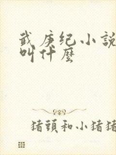 武庚纪小说原著叫什么