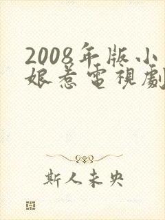 2008年版小娘惹电视剧封面