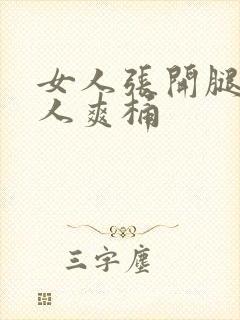 女人张开腿让男人爽桶