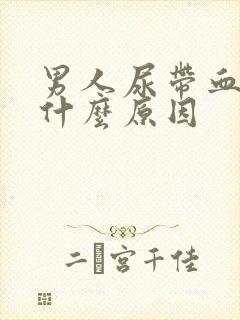 男人尿带血色是什么原因