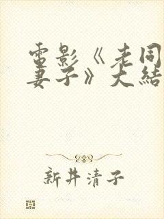 电影《老同学的妻子》大结局封面