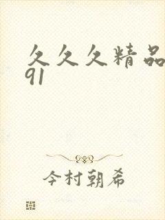 久久久精品久久91