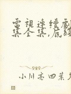 电视连续剧40集全集,底线电视剧第十九集封面