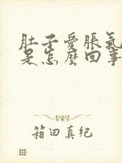 肚子爱胀气放屁是怎么回事