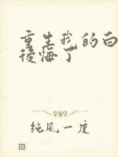 重生我的白月光后悔了封面