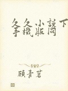 久久小说下载网手机版网