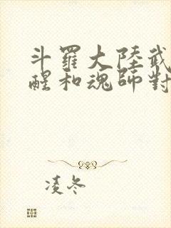 斗罗大陆武魂觉醒和魂师对决