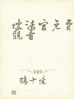 坏法官免费在线观看