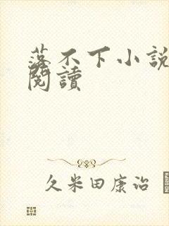 落不下小说在线阅读