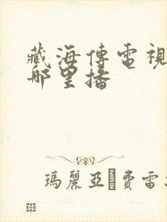 藏海传电视剧在哪里播