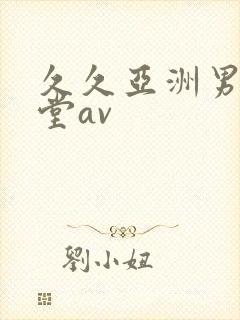 久久亚洲男人天堂av封面