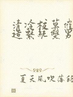 清冷校草催眠改造系统双男主