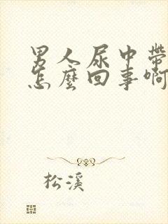 男人尿中带血是怎么回事啊封面