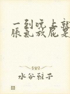 一到晚上就肚子胀气放屁是什么原因