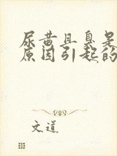 尿黄且臭是什么原因引起的