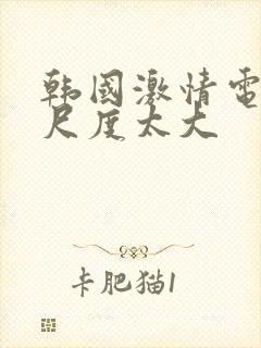 韩国激情电影,尺度太大