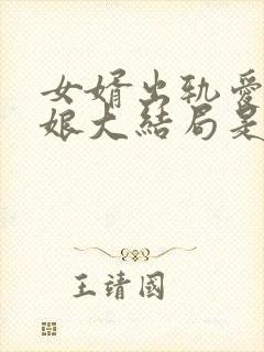 女婿出轨爱上母娘大结局是什么电视