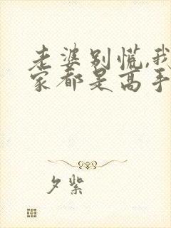 老婆别慌,我全家都是高手短剧热播